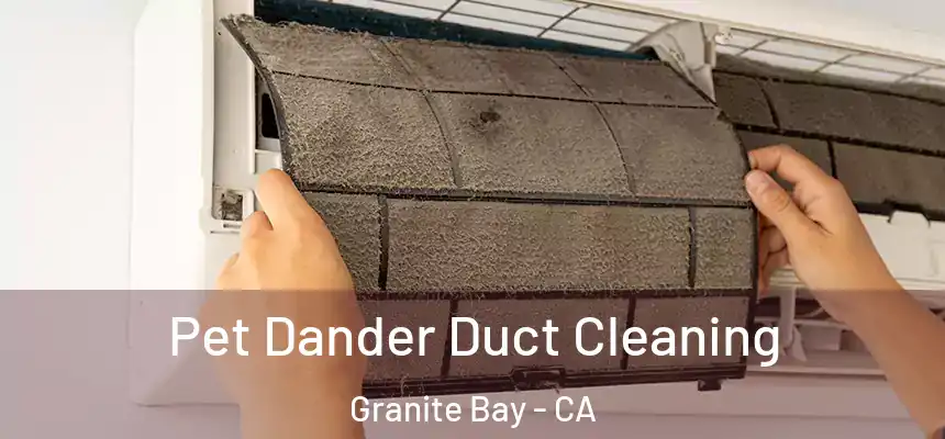  Pet Dander Duct Cleaning Granite Bay - CA